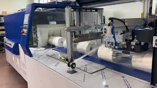 FLS-400 Top Sealer and Box Motion Shrink Machine