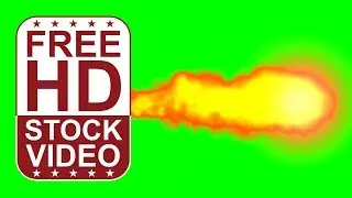Free Stock Videos – Visual Effects fire bolt burning on green screen seamless loop