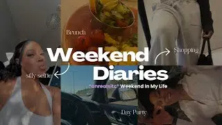 unrealistic Weekend Vlog | Day Party | Shopping | Brunch W/ My Niece