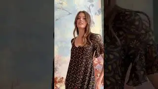 Утонченное платье для насыщенной осени