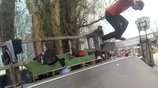 Nollie Backside Back Foot Impossible/ Nollie Merlin Twist