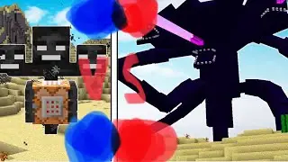 50 Withers vs.  1 Wither Storm