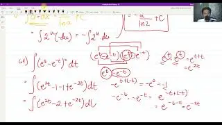 1001 Solved Integrals Part 8 (Exponential Functions) - Engr. Yu Jei Abat | 