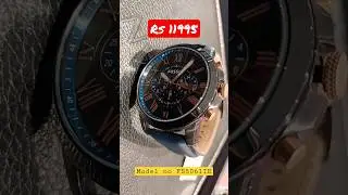 ||Premium men leather watch made by Fossil||#short#shorts