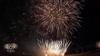 FUEGOS ARTIFICIALES , ILLESCAS 2024 , 2 CAMARAS, PIROTECNIA DEL MEDITERRANEO