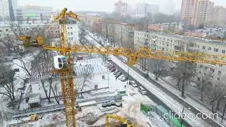 Крупнощитовая опалубка Фора. Строительство объекта