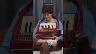 guy who’s never seen an accordion before