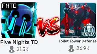 IS Five Nights TD BETTER Than Toilet Tower Defense!?
