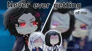 Never ever getting rid of me 😥 ×Ft. Kagaya & Amane × {KNY/DS}