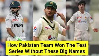 Reason Why Pakistan Team Beat England Without Babar Azam And Shaheen Afridi