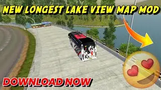 ⭕️New longest Lake View Map Mod ||Free💯||Download Now🔥||#bussidmapmod||Thamburan Official