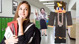 ВСТРЕТИЛ СТАРШЕКЛАССНИЦУ в ШКОЛЕ ЗЛОЙ УЧИТЕЛЬНИЦЫ в МАЙНКРАФТ !