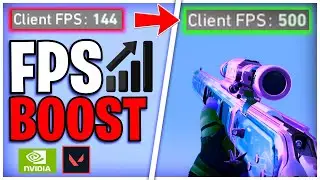 How To INCREASE FPS And FIX FPS Drops | Valorant Optimization Guide