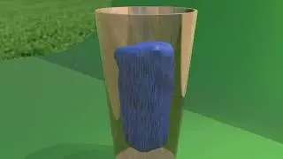 How to Pour a Glass of Water In Blender Tutorial| Blender Fluid Physics| Perfect Pouring Technique