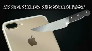 Apple iPhone 7 Plus Clone  - Extreme Scratch Test - Durability Test!