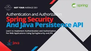 How to Implement Spring Security using Java Persistence API - JPA - [Java-Spring-Tutorial]
