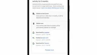 How to Auto-Delete Google App Activity, Location and Web History
