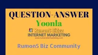 Yoonla Question-Answer | RumonS BiZ Community [Bangla]
