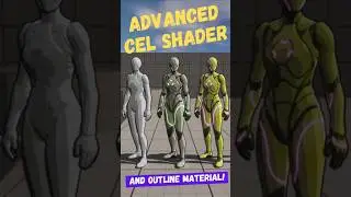 Advanced UE5 Cel Shader Material!