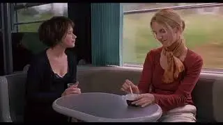 Rien sur Robert (1999) : scène de l explication entre maitresses dans le train