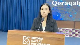 Бухара мәмлекетлик университетинде билим алып атырған Қарақалпақстанлы жаслар