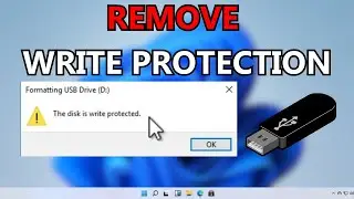 💾 Fix Disk Write is Protected | How To Remove Write Protection From USB/Pendrive/SD Card [2023] 💾