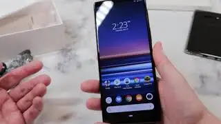 Sony Xperia 1 Unlocked Smartphone Unboxing and Overview