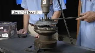 Removing Horton® DriveMaster® Fan Clutch Friction Plate