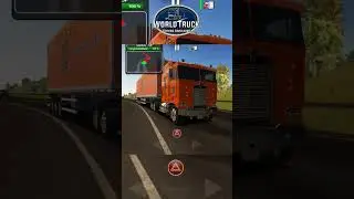 Kenworth K100 General Lee - World Truck Driving Simulator (wtds) #shorts #wtds #androidgames