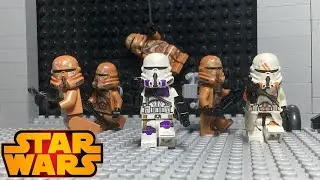 Airborne Infiltration (Full Episode) - Lego Star Wars the Clone Wars Stop Motion