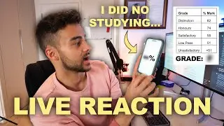 Reacting to my Medical School EXAM RESULTS | 2nd Year Med Student UK