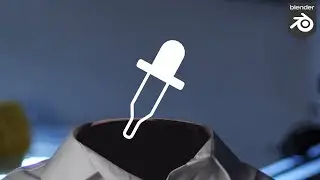 Pick average color in blender