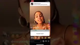 Malu Trevejo Instagram Live Stream 2019 