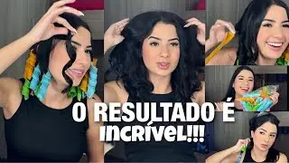 ONDAS NO CABELO SEM FONTE DE CALOR ✨  *Magic Leverag Curl Formes* #dicas