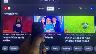 Basic YouTube TV guide