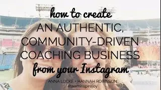 How to turn your health and fitness Instagram into a business!