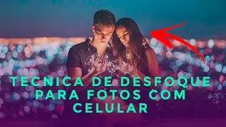 Desfoque o fundo da foto com o CELULAR