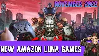 New Amazon Luna games November 2022