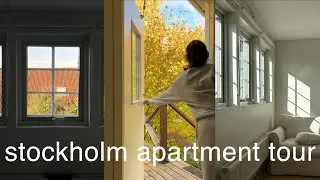 a realistic 43m² stockholm suburb apartment tour🏡