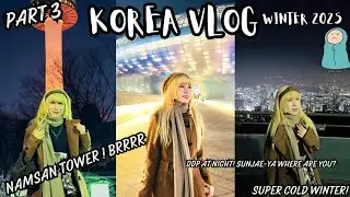 KOREA VLOG WINTER 2025 - LITERALLY FREEZING IN SEOUL