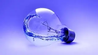 Photoshop CS6 Tutorial - Water Photo manipulation Bulb