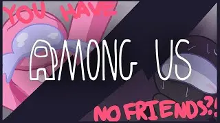 Pink Falls In Love With Black - Cute Story | Among Us Comic Dub