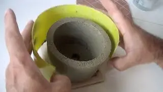 Cement Vase That Way No One Made It Just 3 Minutes