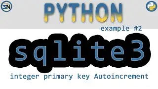 How to use SQLite3 Database, using AutoIncrement Integer datatype.