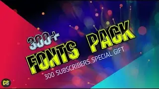 300+ Fonts Pack || New Pixellab Fonts || New Stylish Fonts For Kinemaster