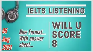 IELTS Listening Practice test 2021 with answers