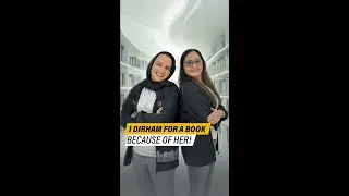 1 Dirham For A Book Because of Her!