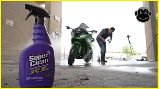 Super Clean Degreaser | How to wash a motorcycle | ZX10