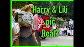 PRINCE HARRY & FAMILY JULY 4TH PHOTO. MY ANALYSIS. IS HARRY & LILI PIC REAL?