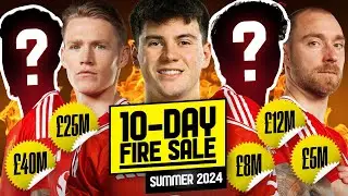 10 Day FIRE SALE At Manchester United